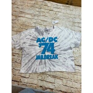NWT American Eagle AC/DC Cropped Tee